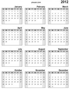 Yiwu calendar  