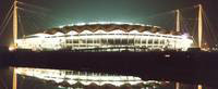 night view of sports center