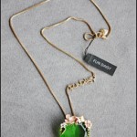 Yiwu necklace with green jewelry